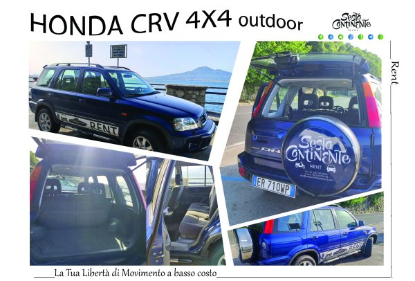 HONDA CRV 5 POSTI 5 PORTE - 24H rent Middle Season